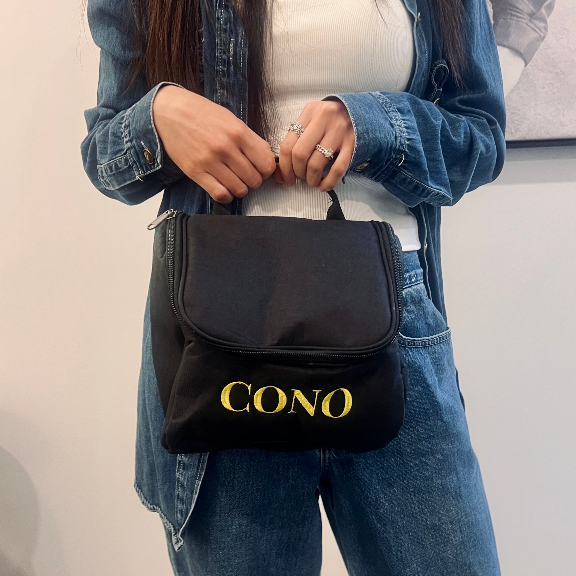 Personalised Embroidered Hanging Toiletry Bag, Custom Travel Organiser, Lightweight Cosmetic Storage, Camping, Business Trip Bridesmaid Gift