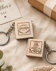 Personalised Engraved Metal Measuring Tape Keychain, Custom Mini Pocket Retractable Tape Keyring, Dad Birthday, Tradies Logo Corporate Gift