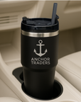 Personalised Engraved Stainless Steel Insulated Tumbler & Straw Set, Laser Engraved Custom Logo Travel Thermal Drink Bottle, Coffee Car Cup, Corporate Birthday Gift, Insulation Portable Vacuum Flasks & Thermoses