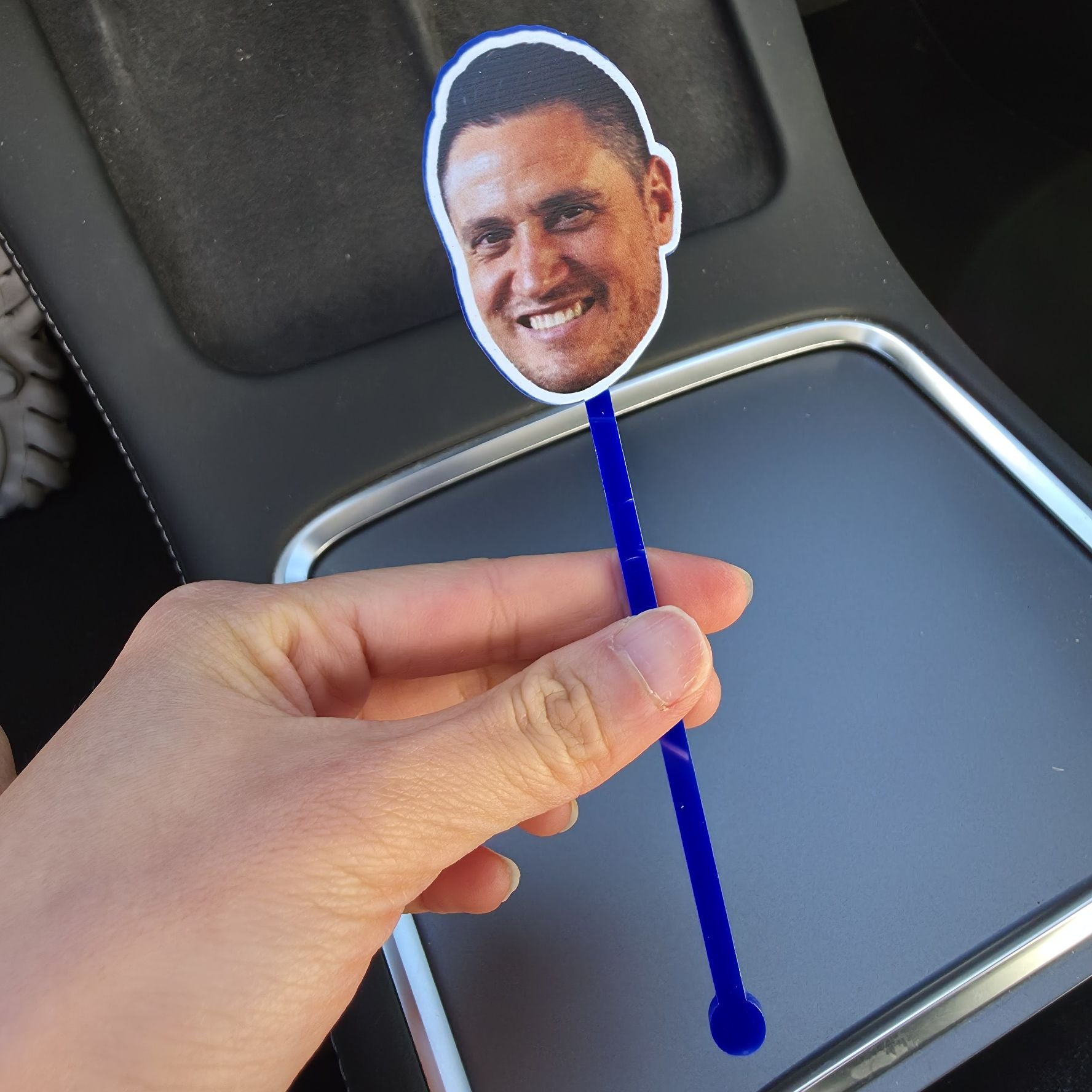Personalised Face Photo Hat Acrylic Drink Stirrers, Custom Pet Coffee/ Cocktail Sticks Wedding Favours, Birthday, Graduate Party Decors Gift