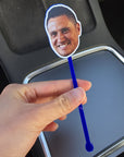 Personalised Face Photo Hat Acrylic Drink Stirrers, Custom Pet Coffee/ Cocktail Sticks Wedding Favours, Birthday, Graduate Party Decors Gift