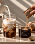 Personalised Mouth-Blown Coffee Glass, Custom Etched Name Scandinavian Beverage Tumbler, Logo Wedding Glassware, Housewarming Corporate Gift