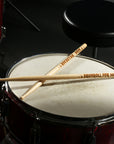 Personalised Pair of 5A Drumsticks & Engraved Leatherette Pouch, Custom Drum Sticks Holder Case, Jazz Rock, Drummers, Musician Dad Xmas Gift