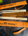 Personalised Pair of 5A Drumsticks & Engraved Leatherette Pouch, Custom Drum Sticks Holder Case, Jazz Rock, Drummers, Musician Dad Xmas Gift