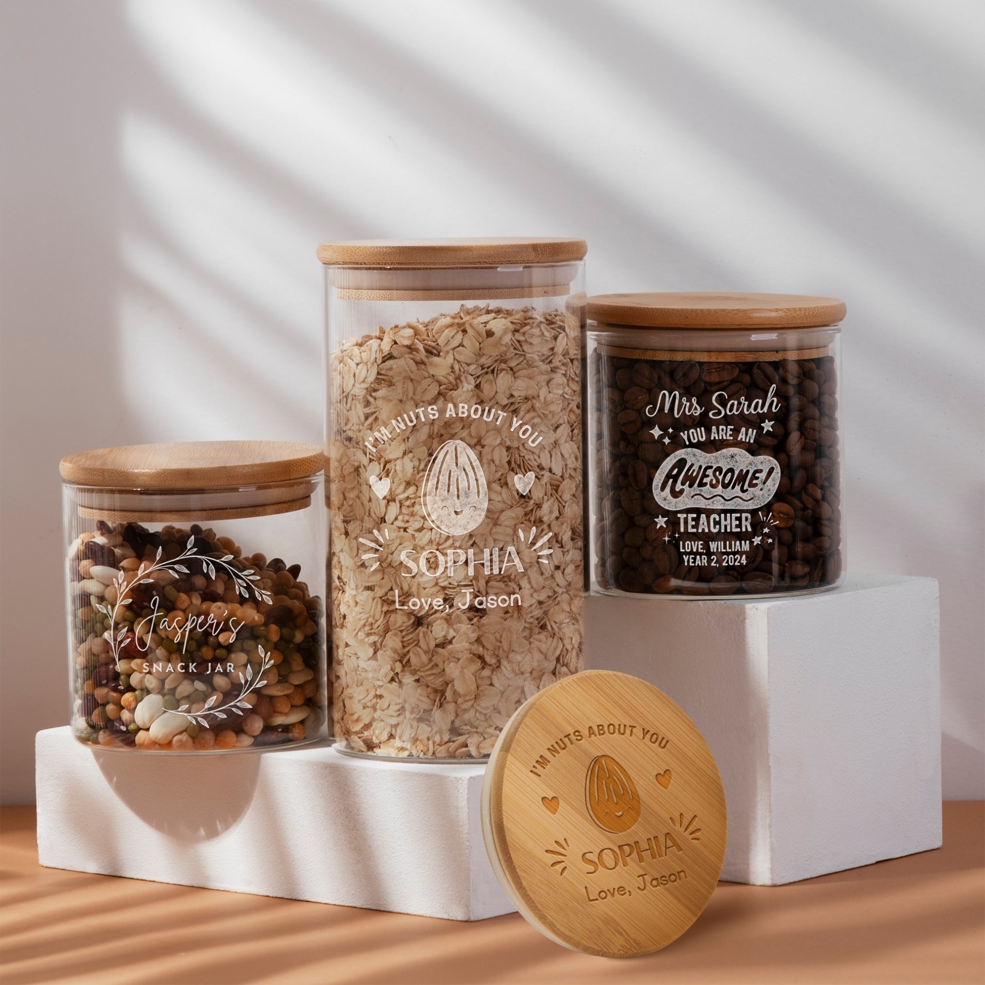 Personalised spice jars online