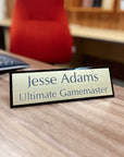 Engraved Acrylic Desk Name Plate