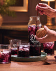 Laser engraved carafe and glasses gift set of 5