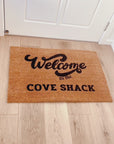 Personalised Coir Doormat, Customised UV Printed Coconut Fibre Front Entry Property Estate Logo Welcome Outdoor Indoor Mat Housewarming Gift