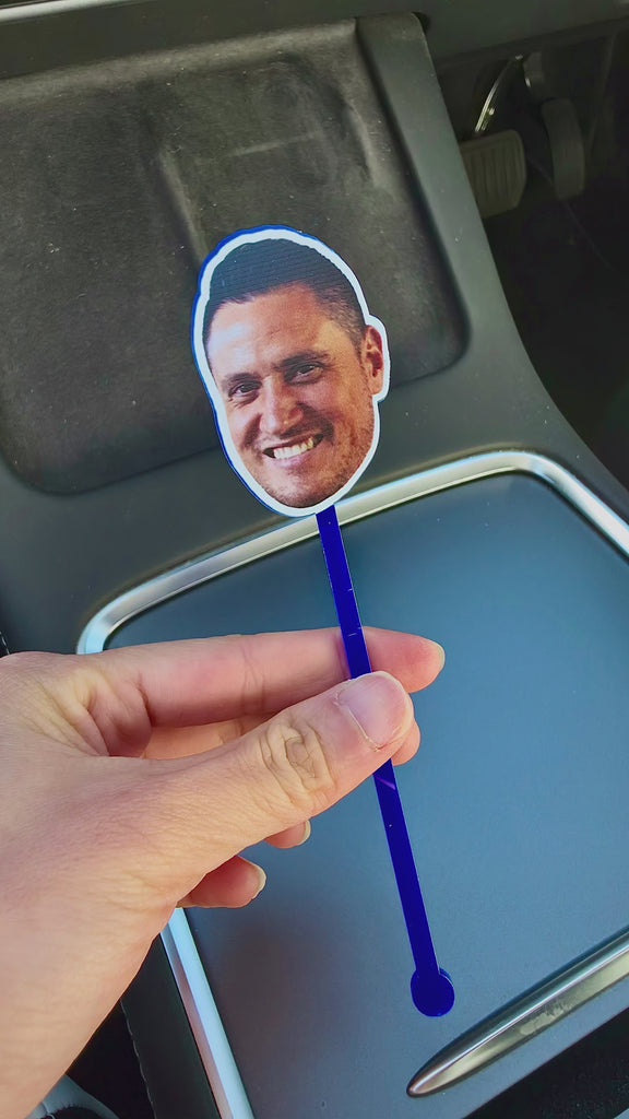 Personalised Face Photo Hat Acrylic Drink Stirrers, Custom Pet Coffee/ Cocktail Sticks Wedding Favours, Birthday, Graduate Party Decors Gift
