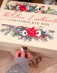 Personalised Printed Wooden Christmas Eve Box