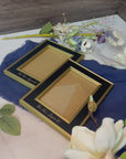 Personalised Black & Gold 4"x6" Photo Frame, Custom Engraved Memory Picture Table Display, Housewarming, Birthday, Wedding, Anniversary Gift