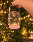 Personalised Cylinder Glass Memorial Lantern & Tealight, In Loving Memory Sympathy Custom Engraved Pet Remembrance Keepsake Bereavement Gift