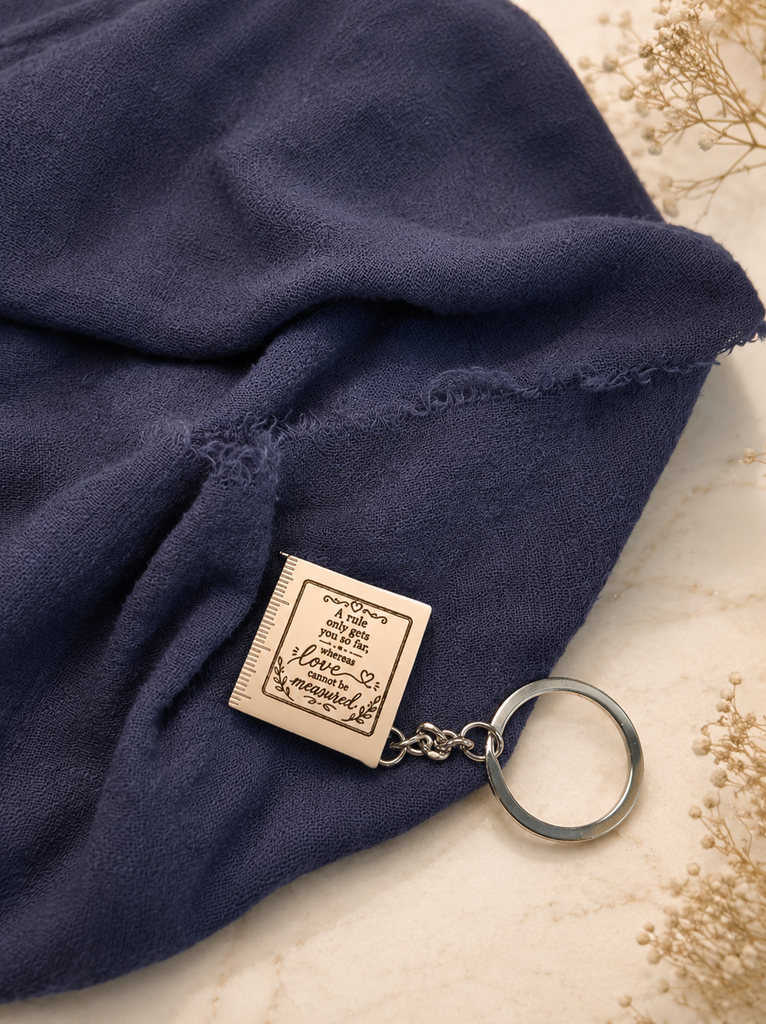Personalised Engraved Metal Measuring Tape Keychain, Custom Mini Pocket Retractable Tape Keyring, Dad Birthday, Tradies Logo Corporate Gift