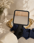 Personalised UV Printed Brand Business Logo Acrylic Handheld Mirror - Hair, Barbershops, Lash Brow, Makeup Cosmetic Spa Dental Beauty Clinic