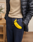 Personalised Banana Hip Flask 5oz, Custom Engraved Novelty Stainless Steel Flask with Hook & Funnel, Funny Bucks Party Birthday Travel Gift 