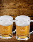 Engraved 600ml Classic Beer Glass / Tankard Mug