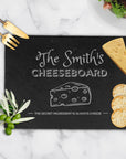 Personalised Rectangle Slate Serving Cheese Board, Custom Engraved Charcuterie Platter, Wedding, Anniversary, Corporate, Housewarming Gift