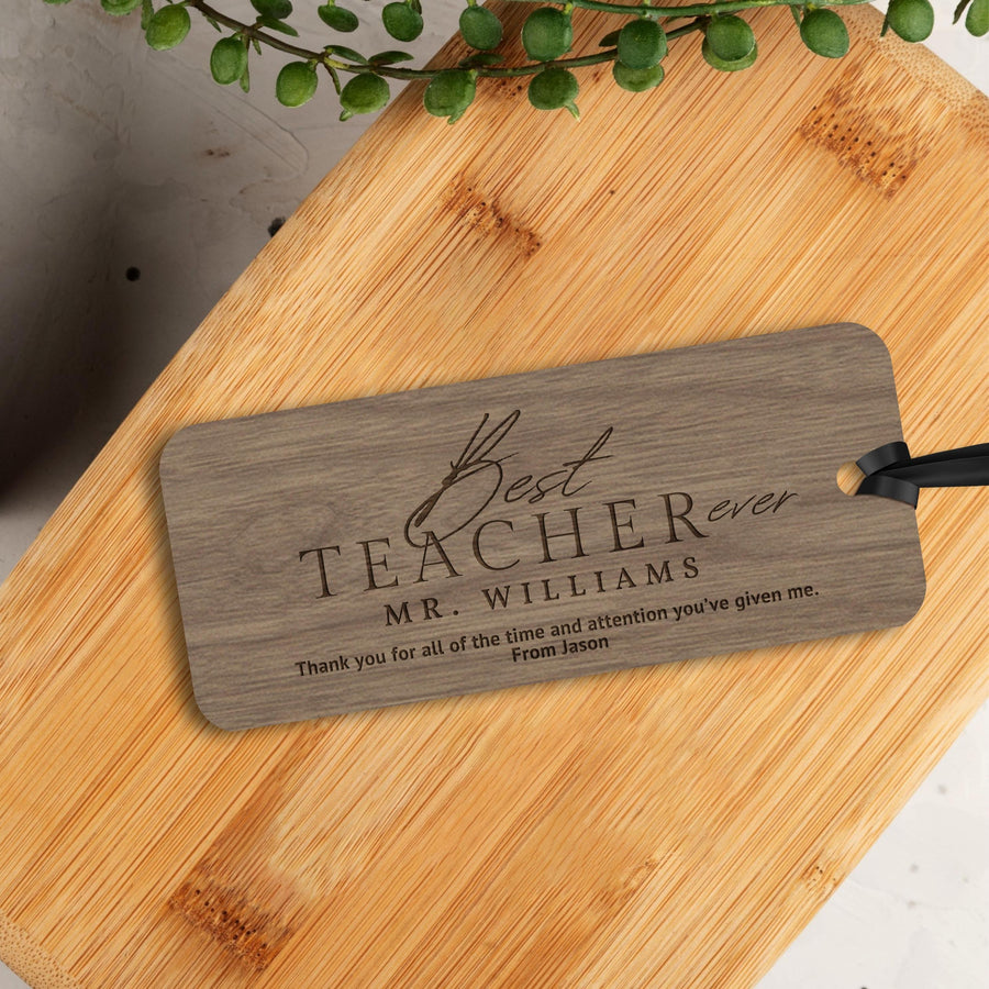 Personalised Wooden Bookmark, Custom Timber Teacher Bookmarks, Logo Engraved Book Card, Name Tags, Gift For Him, Dad/ Corporate, Wedding Favours