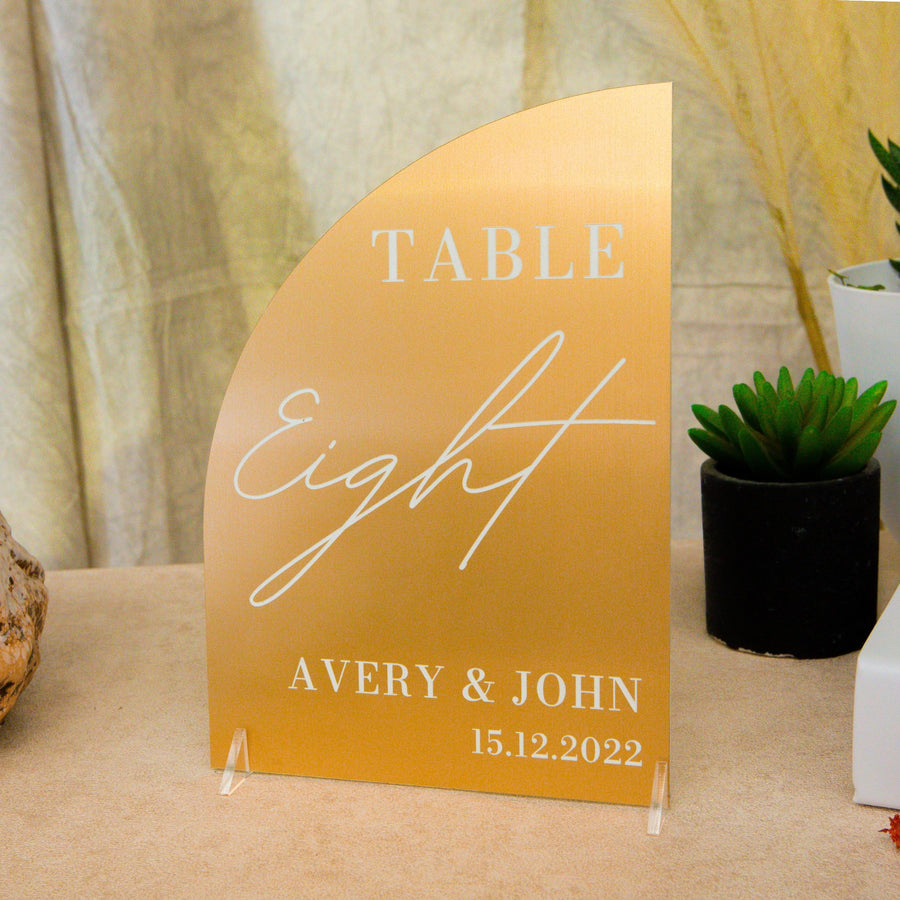 Custom Engraved Acrylic Wedding Table Bar Menu & Number Set, Personalised Banqueting Tables Plaque, Luxury Wedding Decor Ceremony/ Elegant Event / Engagement/ Bridal Shower/ Birthday Signs