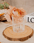 Personalised 80ml Italian Crystal Shot Glass, Engraved Monogram Whiskey/ Wine/ Spirits/ Scotch Tumbler, Housewarming, Bridesmaid, Groomsmen Gift