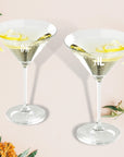 Engraved Monogram 240ml Martini Glass