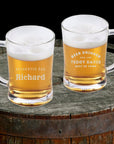 Engraved 600ml Classic Beer Glass / Tankard Mug