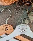 Personalised Wooden Engraved Coat Hanger