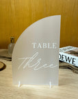 Custom Engraved Acrylic Wedding Sail Table Number, Personalised Banqueting Tables Plaque, Luxury Wedding Decor Ceremony/ Elegant Event / Engagement/ Bridal Shower/ Birthday Menus, Signs