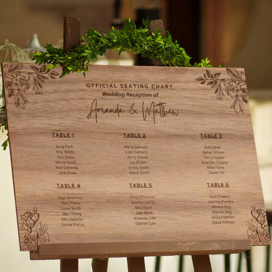 Custom Wooden Wedding Seating Chart Sign, Personalised Guest Plan/ Find Table Take a Seat, Rustic Vintage Country Barn Reception Event Decor